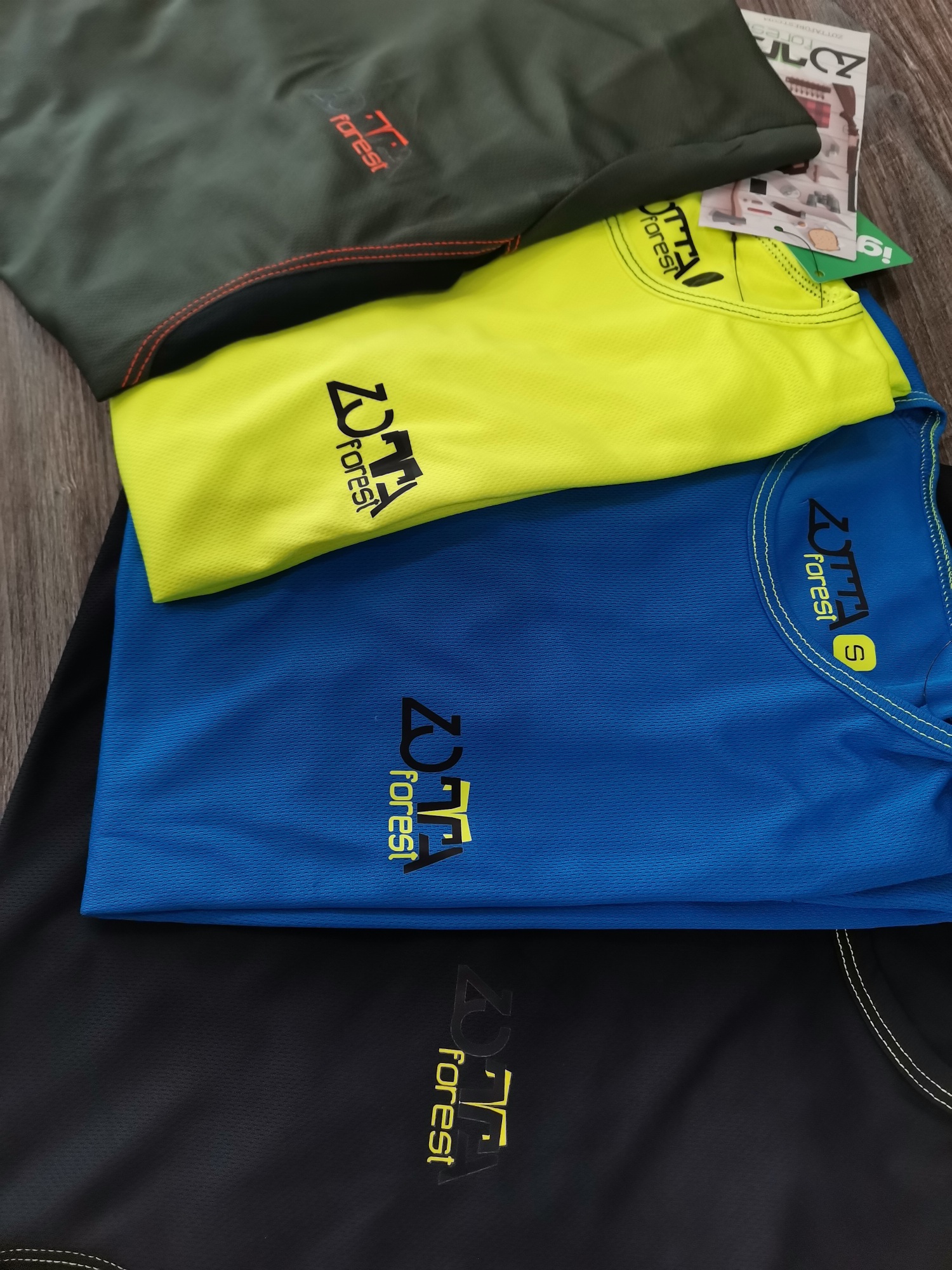 T-Shirt ZOTTA FOREST AMBIT μπλε